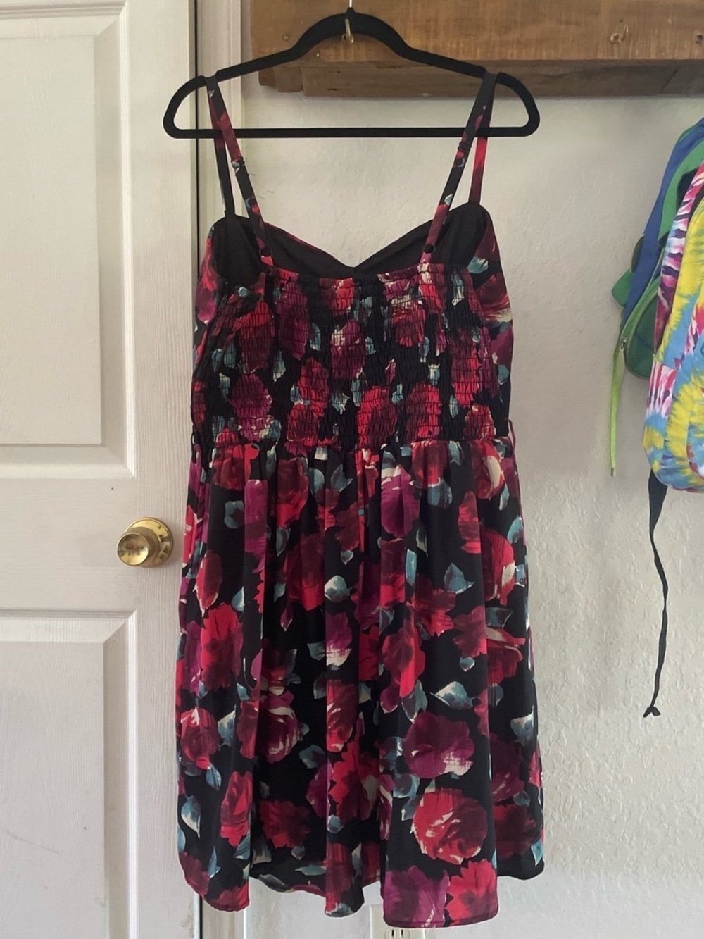 Torrid Floral Dress size 18 self Flower print - Picture 3 of 6